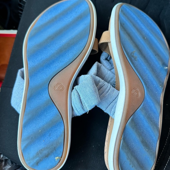 Clark's Cloudsteppers Eliza Sandal Slides, Size 7.5 - Picture 6 of 6